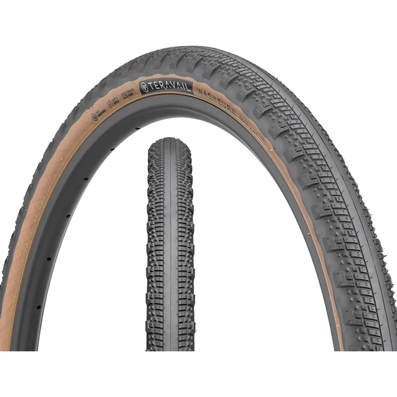 Balfes Bikes Teravail Washburn 700c Durable Gravel Tyre in Tan | Free postage over £30, £10 off first order, price match & 0% finance.