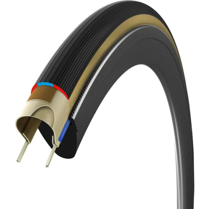 Vittoria Corsa Pro 700c Folding TLR G2.0 Tyre in Black/Tan-1