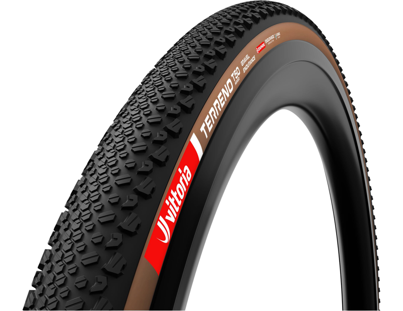 Balfes Bikes Vittoria Terreno T50 700c Mixed Gravel Endurance G2.0 Tubeless Ready Tyre in Brown | Free postage over £30, £10 off first order, price match & 0% finance.