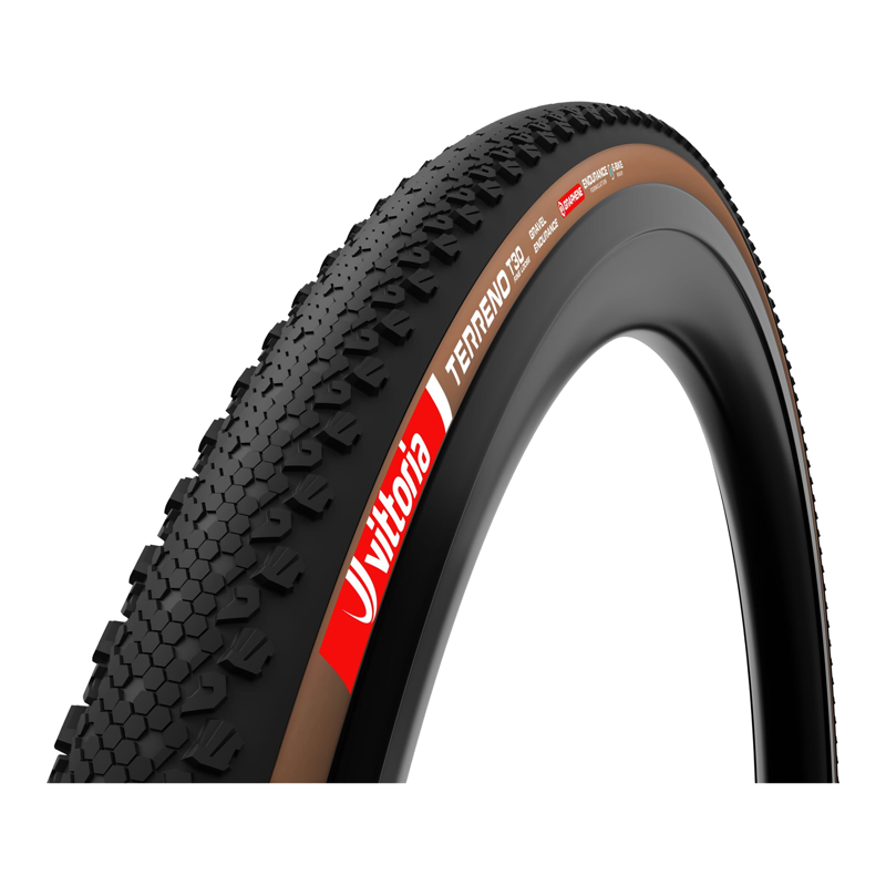 Balfes Bikes Vittoria Terreno T30 700c Fine Loose Gravel Endurance G2.0 Tubeless Ready Tyre in Brown | Free postage over £30, £10 off first order, price match & 0% finance.