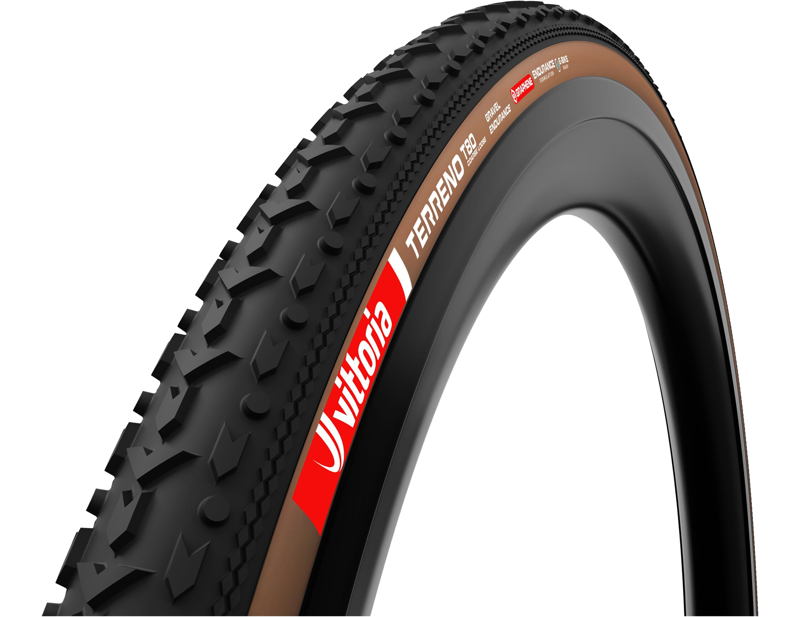 Balfes Bikes Vittoria Terreno T80 700c Coarse Loose Gravel Endurance G2.0 Tubeless Ready Tyre in Brown | Free postage over £30, £10 off first order, price match & 0% finance.