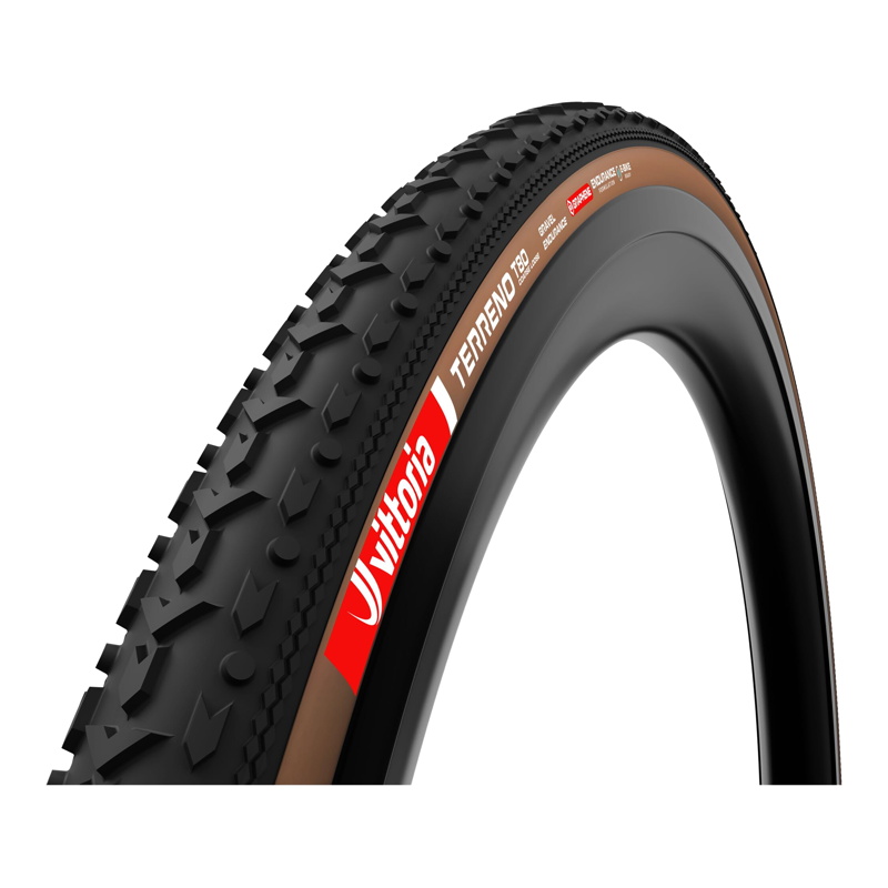 Balfes Bikes Vittoria Terreno T80 700c Coarse Loose Gravel Endurance G2.0 Tubeless Ready Tyre in Brown | Free postage over £30, £10 off first order, price match & 0% finance.