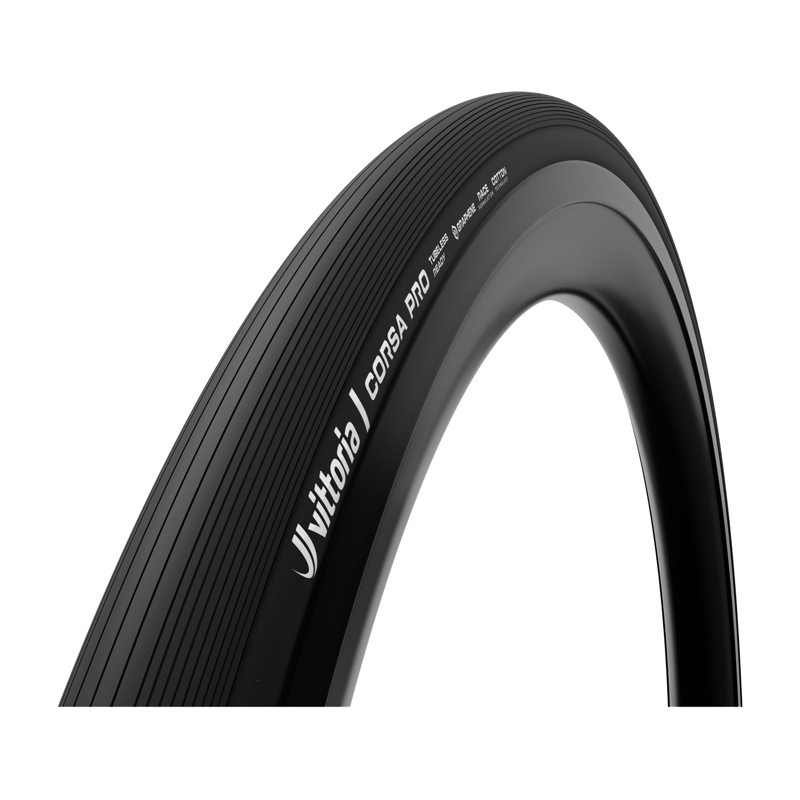 Balfes Bikes Vittoria Corsa Pro 700c Fold TLR G2.0 Tyre in Full Black | Free postage over £30, £10 off first order, price match & 0% finance.