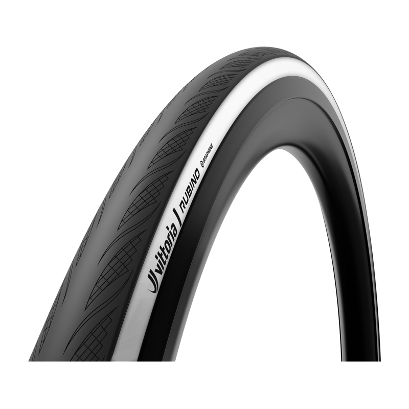 Balfes Bikes Vittoria Rubino V 700cx28 Folding G2.0 Clincher Road Tyre in White/Black | Free postage over £30, £10 off first order, price match & 0% finance.