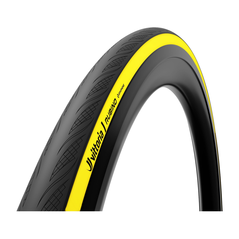Balfes Bikes Vittoria Rubino V 700cx28 Folding G2.0 Clincher Road Tyre in Yellow/Black | Free postage over £30, £10 off first order, price match & 0% finance.