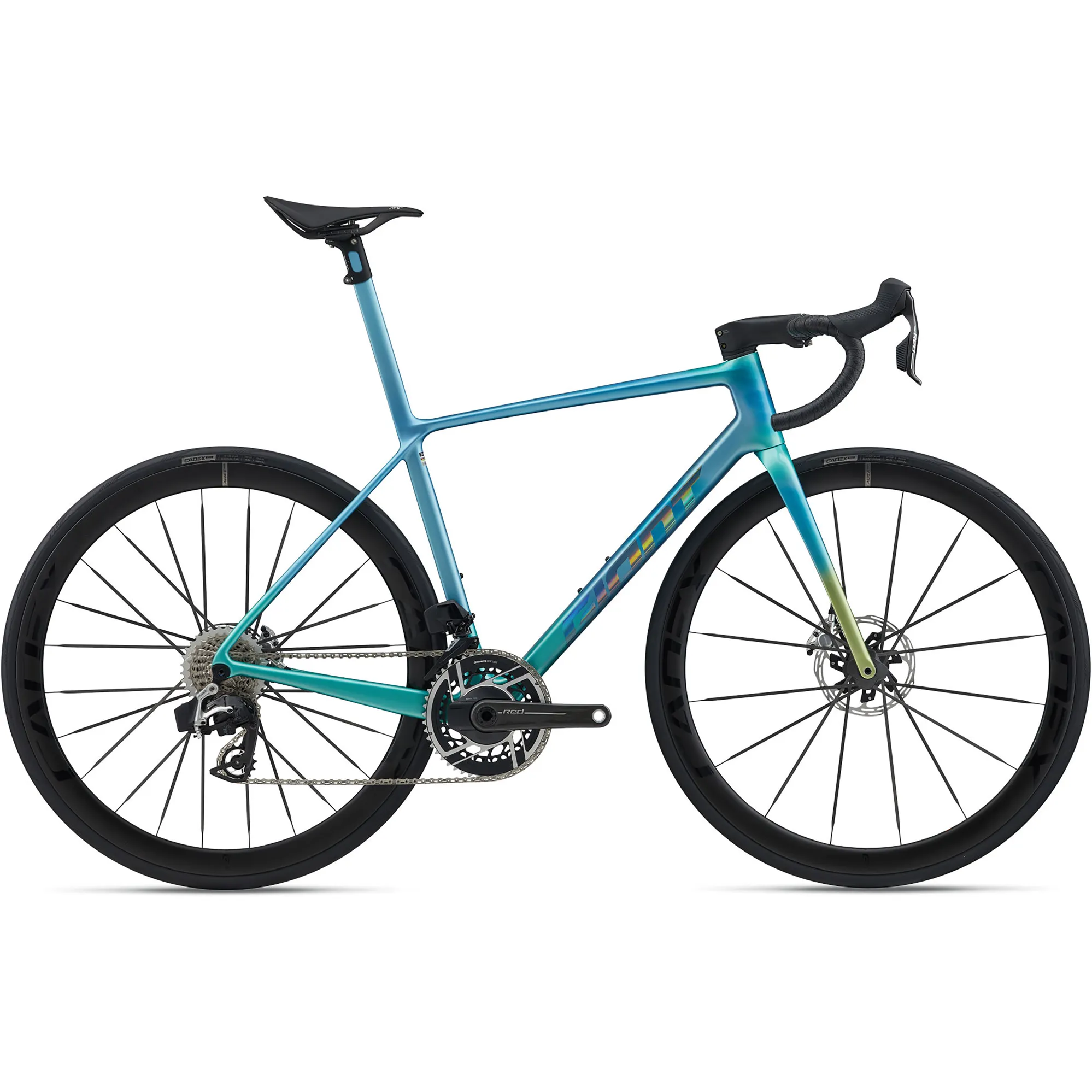 GIANT TCR ADVANCED SL AXS RED ROAD BIKE 2026 IN TURBO TEAL