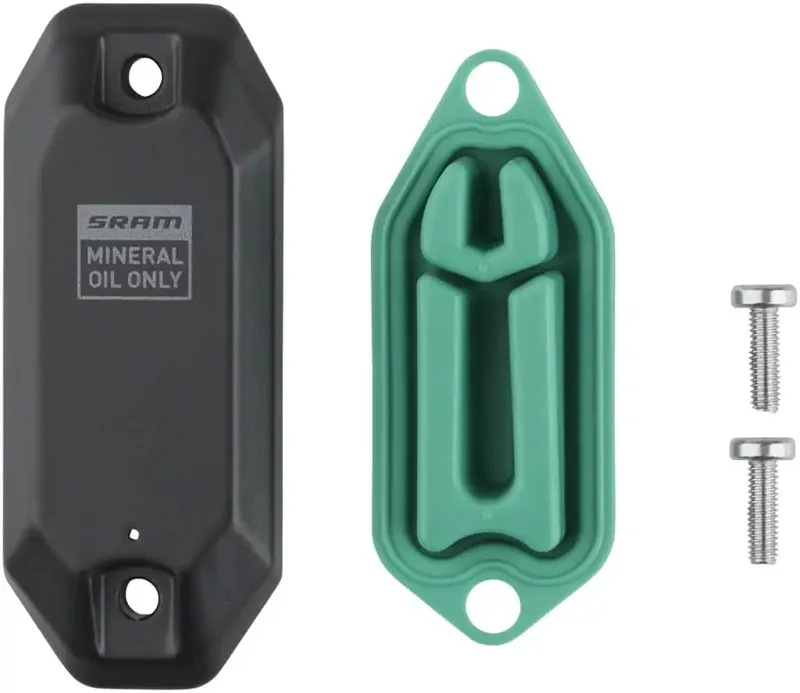 Balfes Bikes Sram SRAM Disc Brake Lever Reservoir Cap Kit - Includes Reservoir Cap Bladder Hardware - Maven Ultimate/Silver/Bronze A1: | Free postage over £30, £10 off first order, price match & 0% finance.