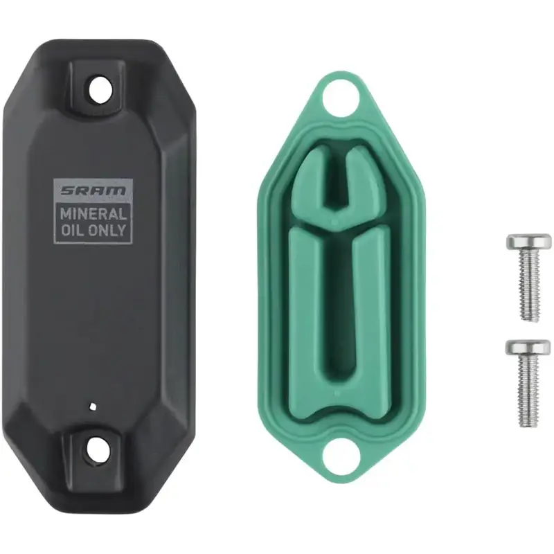 Balfes Bikes Sram SRAM Disc Brake Lever Reservoir Cap Kit - Includes Reservoir Cap Bladder Hardware - Maven Ultimate/Silver/Bronze A1: | Free postage over £30, £10 off first order, price match & 0% finance.
