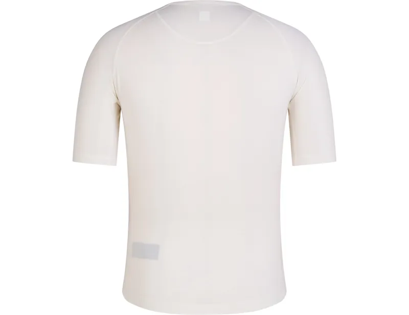 Rapha Short Sleeve Merino Base Layer in Cream/White-1
