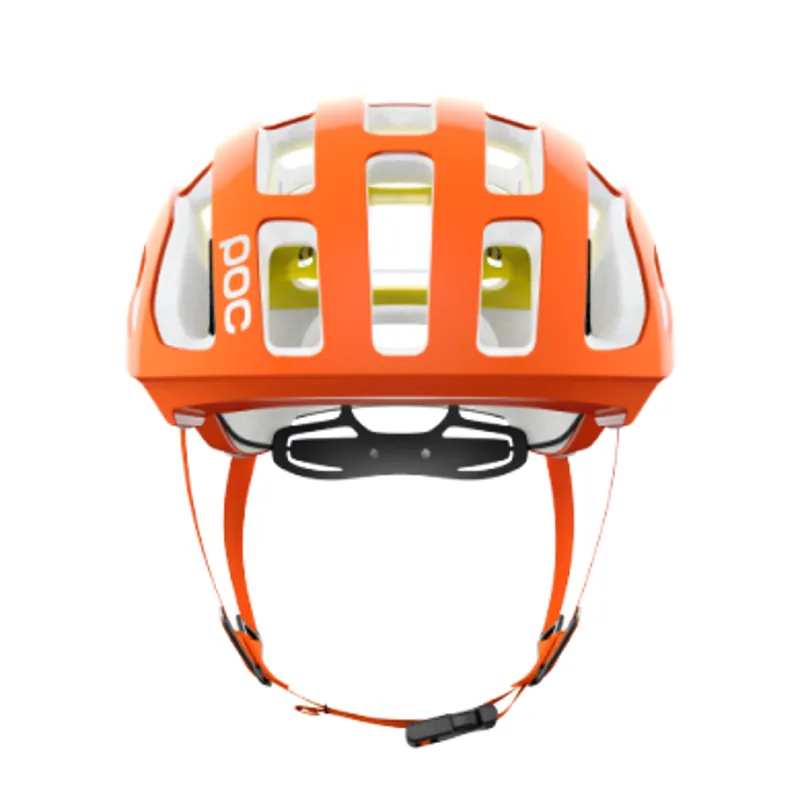 POC Octal MIPS Helmet in Fluorescent Orange AVIP-1