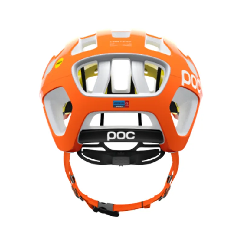 POC Octal MIPS Helmet in Fluorescent Orange AVIP-2