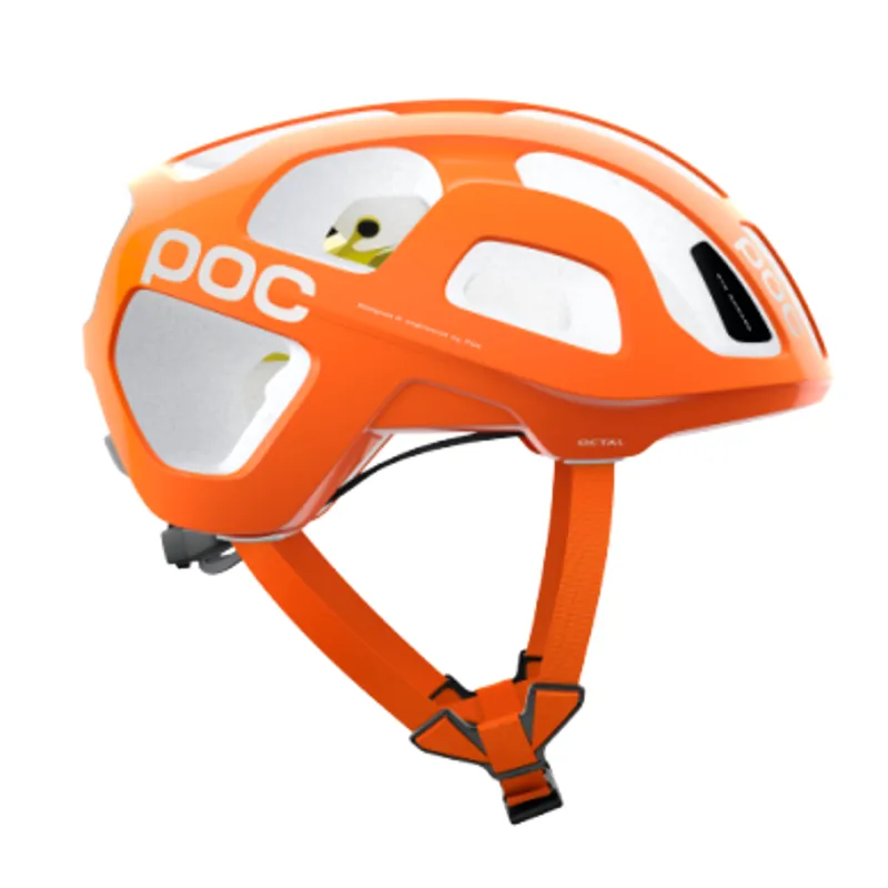 POC Octal MIPS Helmet in Fluorescent Orange AVIP-3