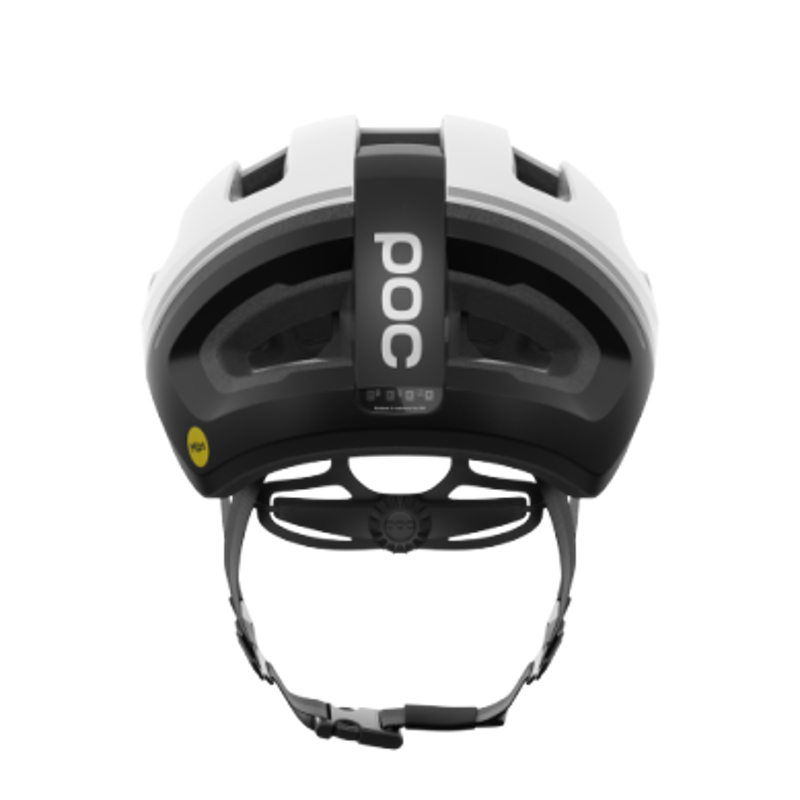 POC Omne Beacon MIPS Helmet In Hydrogen White Matt/ Uranium Black Matt-3