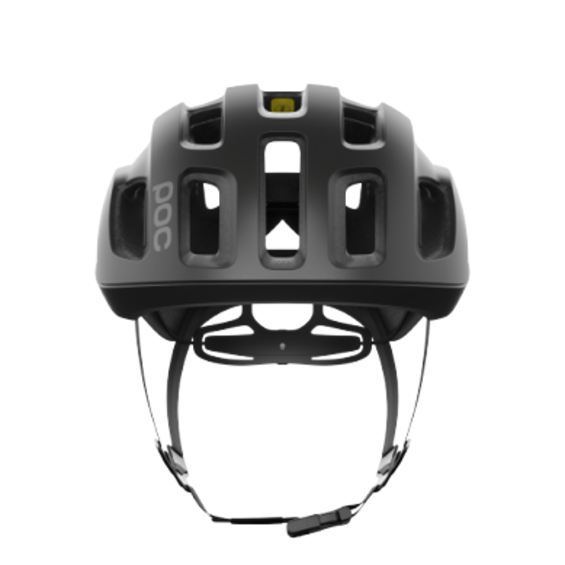 POC Ventral Air WF MIPS Helmet In Uranium Black Matt-1