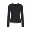 Rapha Women's Lightweight Long Sleeve Base Layer in Black/Black