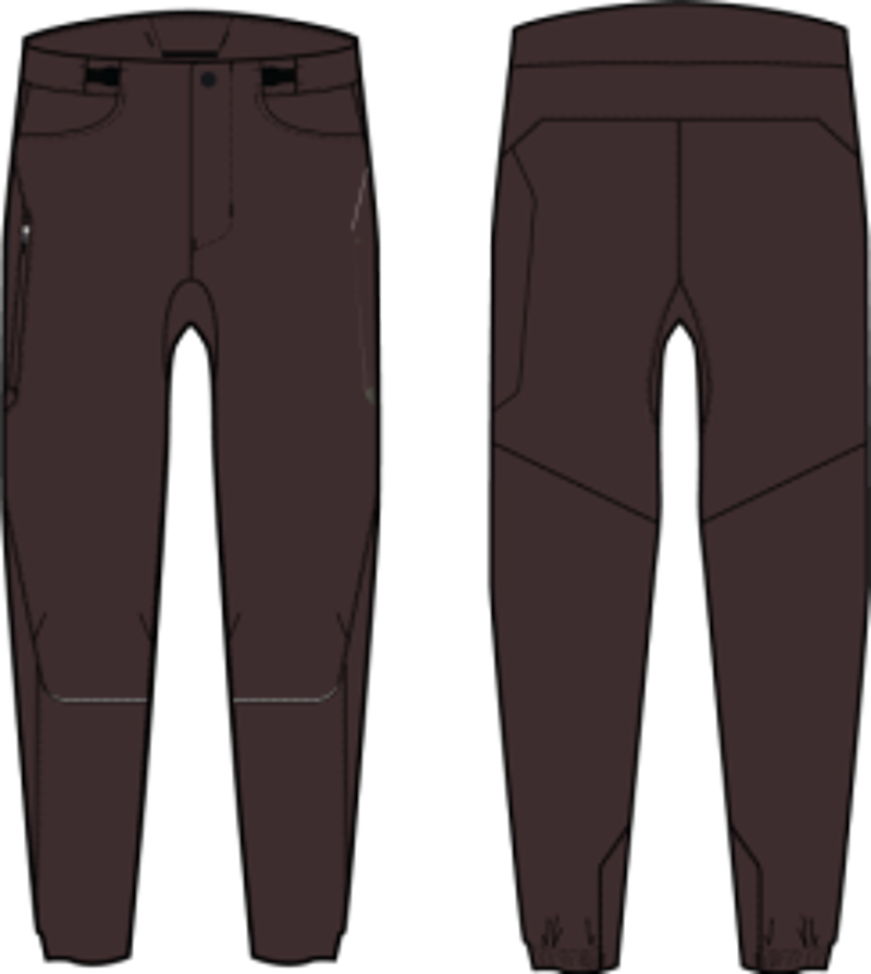 Balfes Bikes Rapha Men's Trail Pants in Deep Chocolate Black | Free postage over £30, £10 off first order, price match & 0% finance.