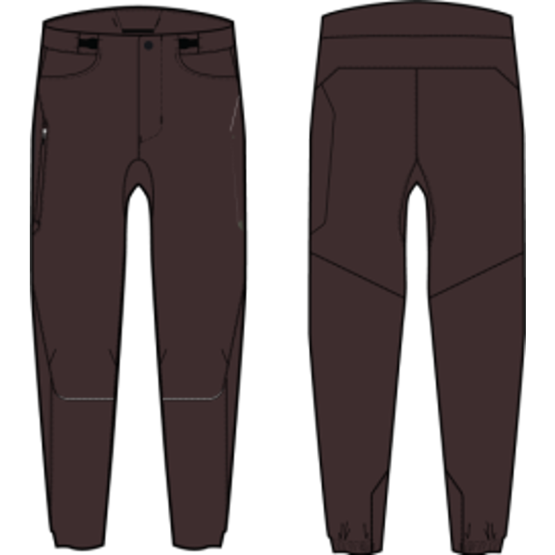 Balfes Bikes Rapha Men's Trail Pants in Deep Chocolate Black | Free postage over £30, £10 off first order, price match & 0% finance.