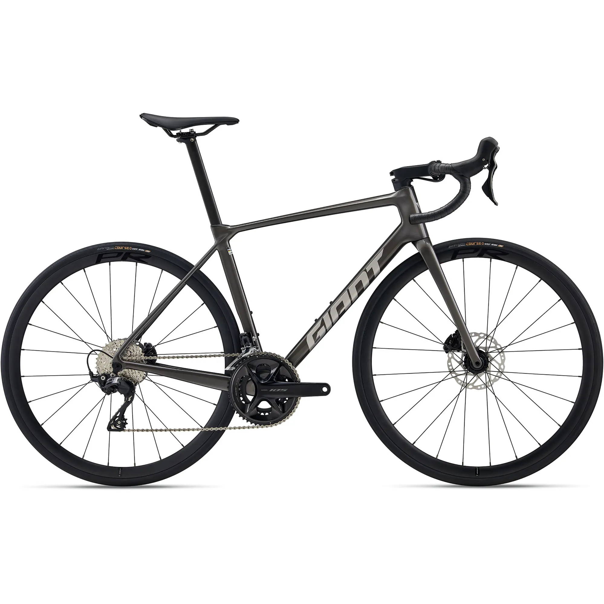 Giant TCR Advanced Road Bike 2026 in Stealth Chrome