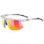 Uvex Aerios Glasses in Clear / Miror Red