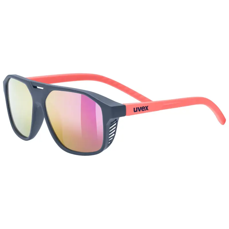 Balfes Bikes Uvex Cosmic Glasses in Blue - Red Matt / Mirror Purple | Free postage over £30, £10 off first order, price match & 0% finance.