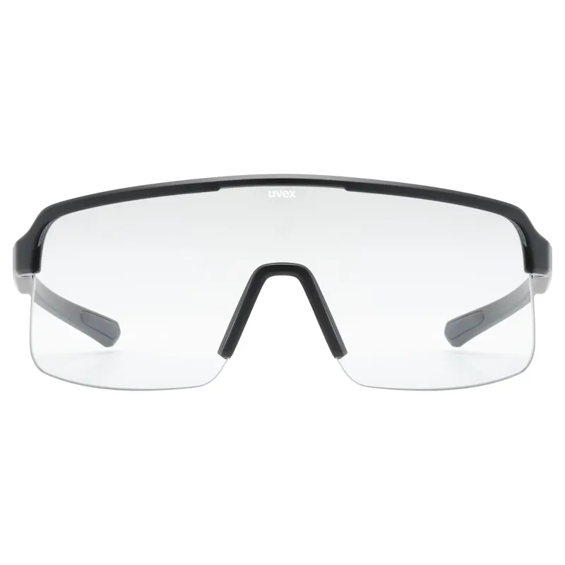 Uvex Dyrt Glasses in Black Matt/Clear-1