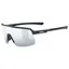 Uvex Dyrt Glasses in Black Matt/Mirror Silver
