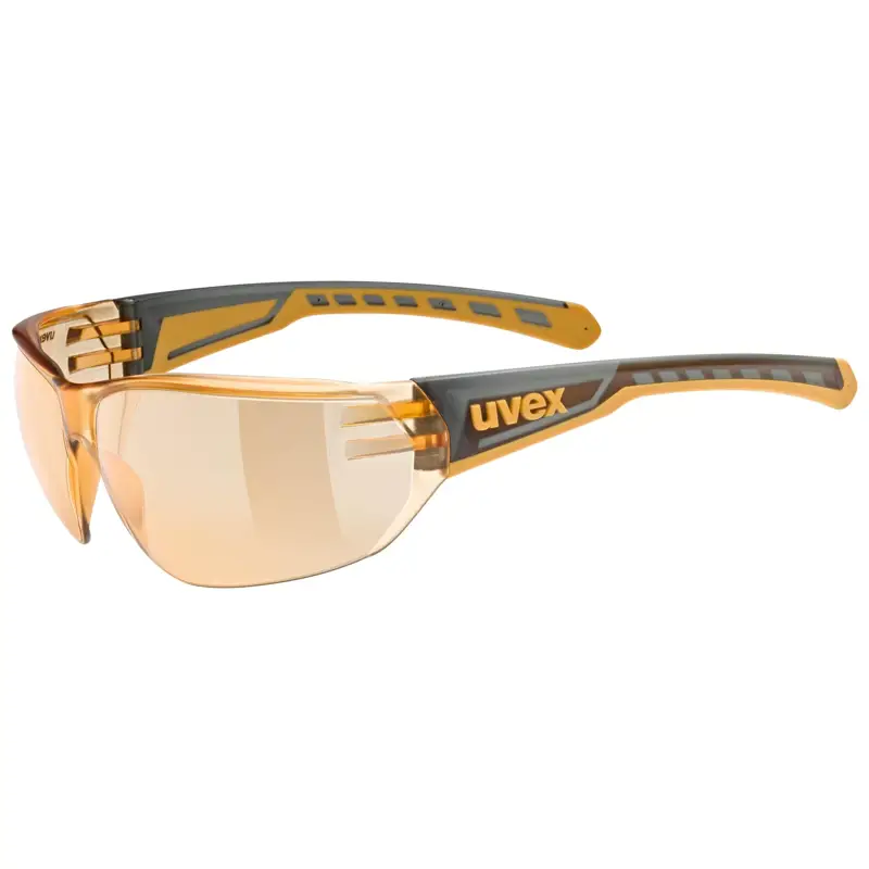 Balfes Bikes Uvex Equate Glasses in Black-Blue Matt / Mir.Blue | Free postage over £30, £10 off first order, price match & 0% finance.