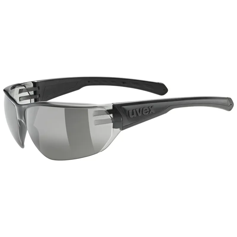 Balfes Bikes Uvex Equate Glasses in Black Matt / Smoke | Free postage over £30, £10 off first order, price match & 0% finance.