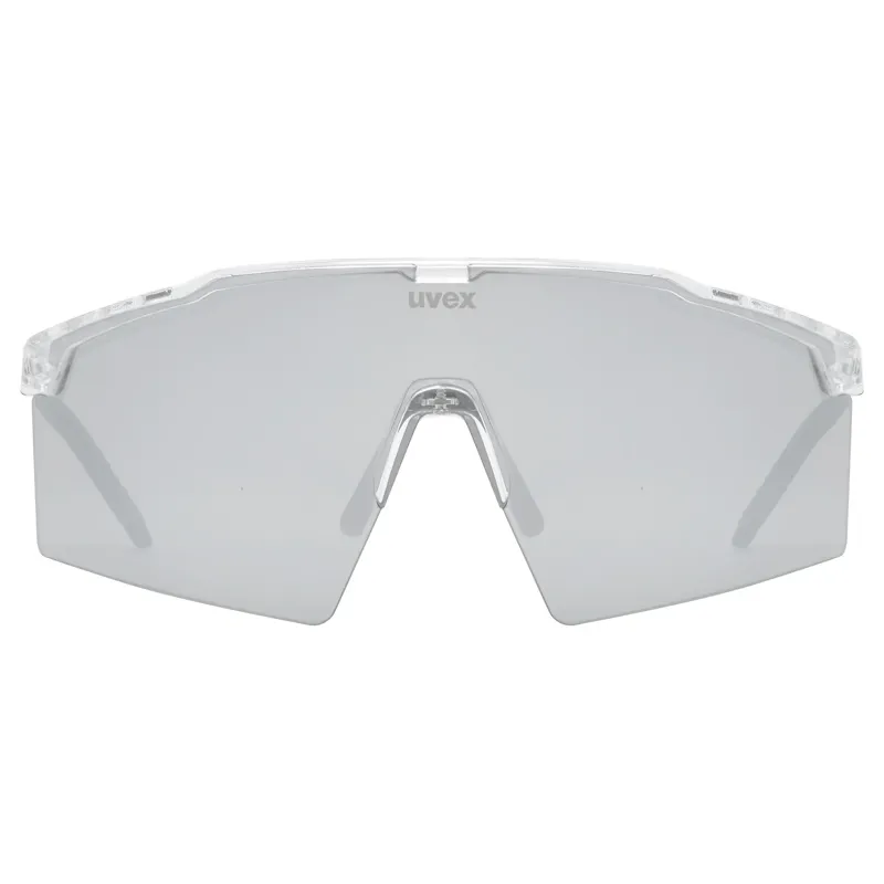 Uvex Flowline Glasses in Clear / Mirror Silver-1