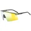 Uvex Flowline Glasses in Olive Matt / Mirror Gold