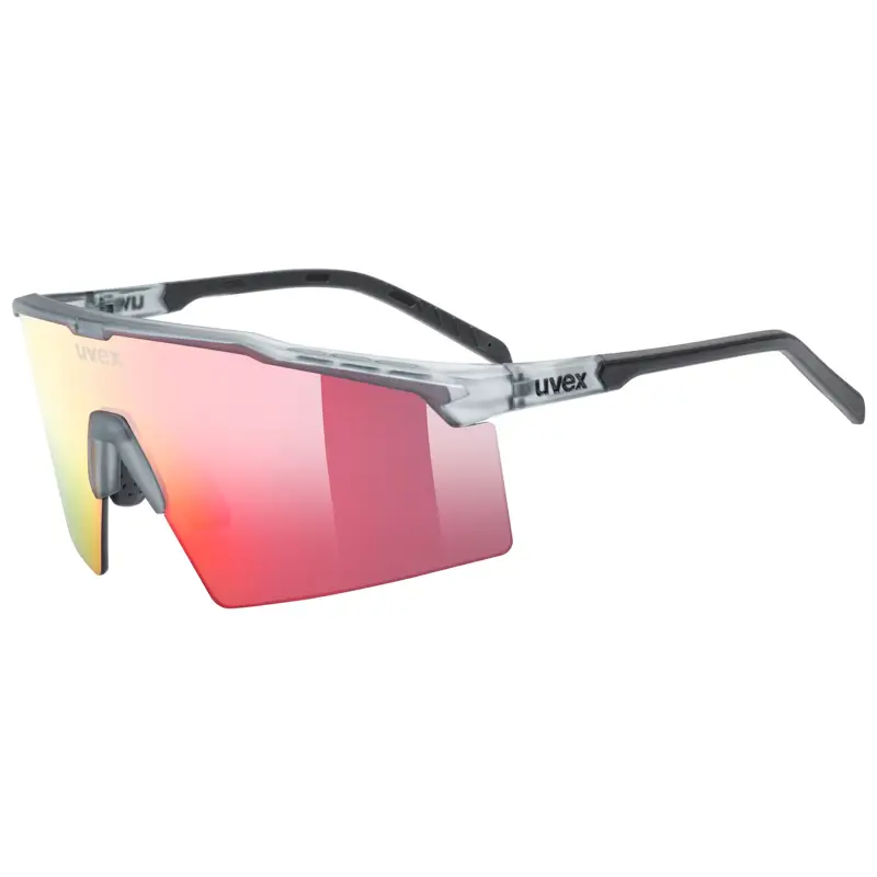 Balfes Bikes Uvex Flowline Glasses in Smoke Matt / Mirror Red | Free postage over £30, £10 off first order, price match & 0% finance.