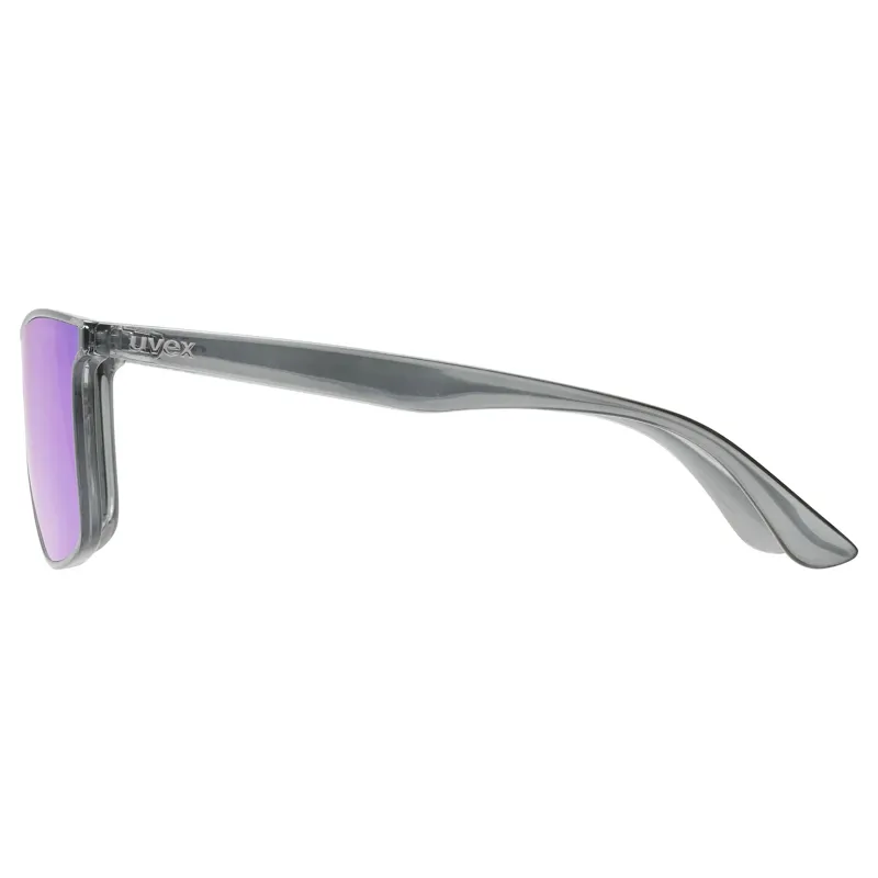 Uvex Heyday Glasses in Clear Smoke/Mirror Blue-2