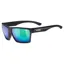 Uvex Lgl 29 Glasses in Black Matt / Mirror Green