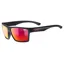 Uvex Lgl 29 Glasses in Black Matt / Mirror Red