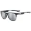 Uvex Lgl 42 Glasses in Black Transparent/Mirror Silver