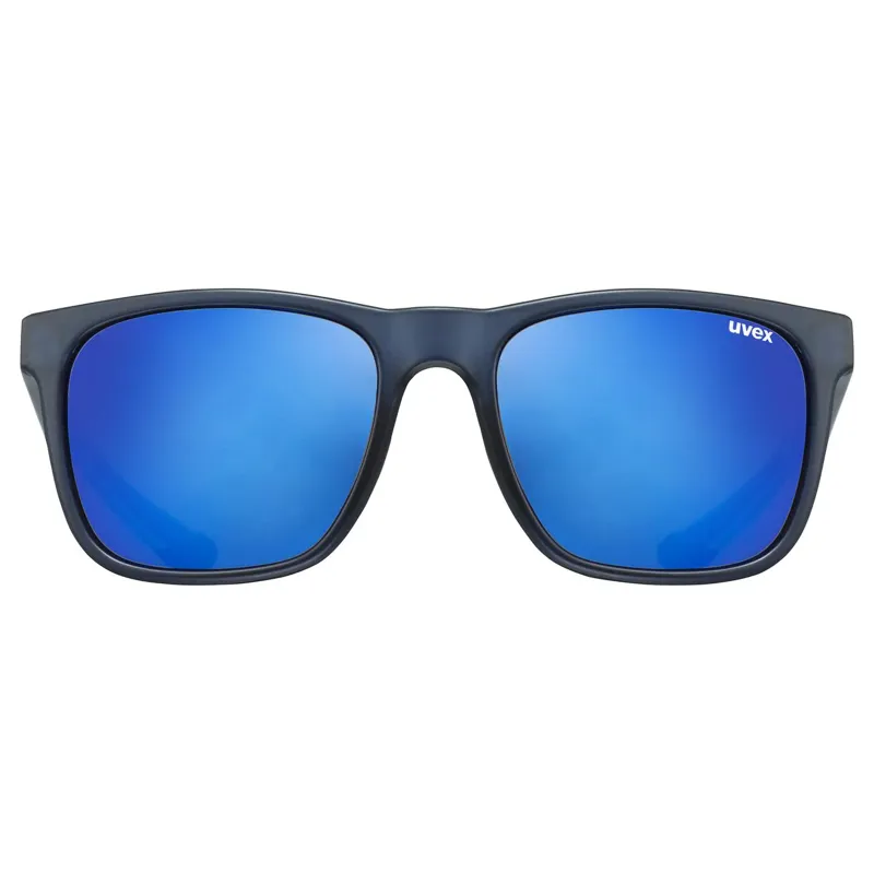 Uvex Lgl 42 Glasses in Blue Grey Mat/Mirror Blue-1