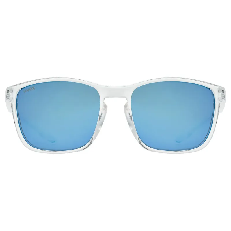 Uvex Lgl 52 Glasses in Clear / Mirror Blue-1