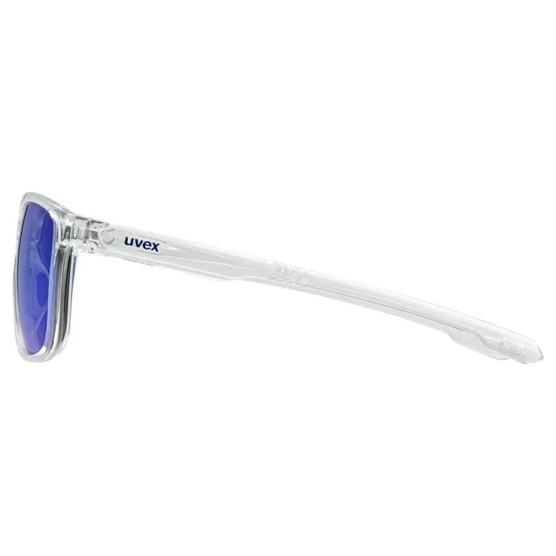 Uvex Lgl 52 Glasses in Clear / Mirror Blue-2