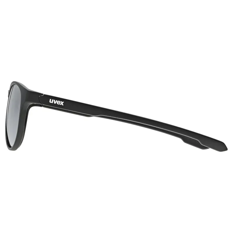 Uvex Lgl 53 Glasses in Black Matt / Mirror Silver-2