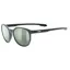 Uvex Lgl 54 Glasses in Black Matt / Green
