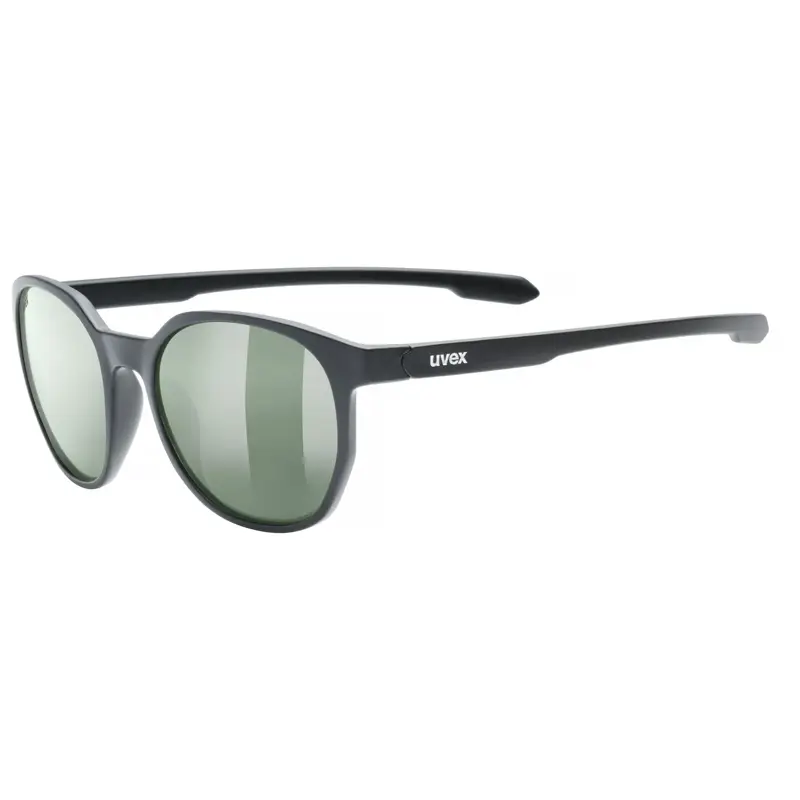 Balfes Bikes Uvex Lgl 54 Glasses in Black Matt / Green | Free postage over £30, £10 off first order, price match & 0% finance.