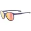 Uvex Lgl 54 Glasses in Blue Matt / Mirror Purple