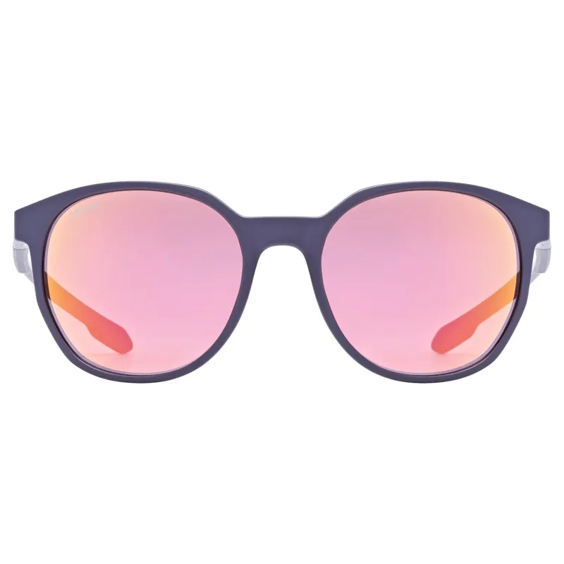 Uvex Lgl 54 Glasses in Blue Matt / Mirror Purple-1