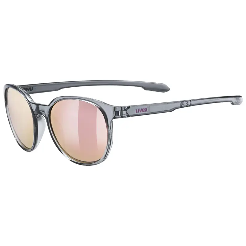 Balfes Bikes Uvex Lgl 54 Glasses in Smoke / Mirror Pink | Free postage over £30, £10 off first order, price match & 0% finance.