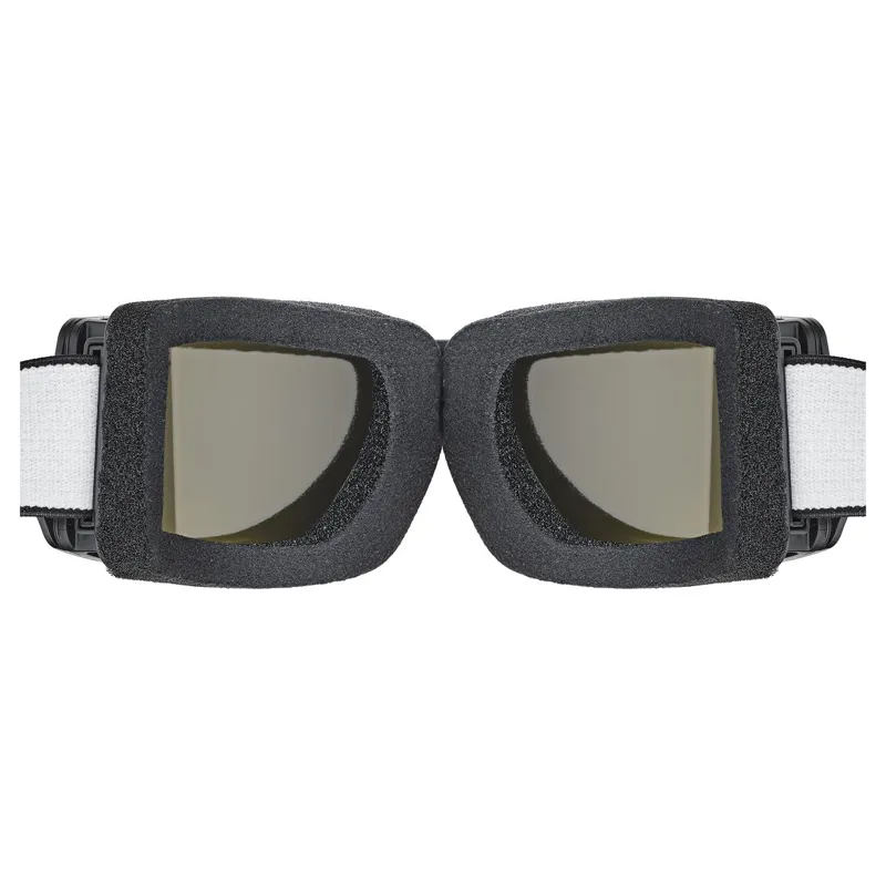 Uvex Mtn Tour Glasses in Black Matt/Mirror Silver-2