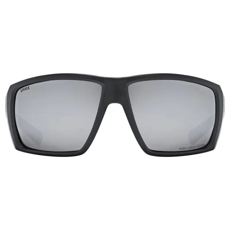 Balfes Bikes Uvex Mtn Venture CV Glasses in Black Matt/Mirror Silver | Free postage over £30, £10 off first order, price match & 0% finance.