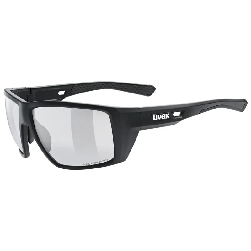 Balfes Bikes Uvex Mtn Venture V Glasses in Black Matt/Smoke | Free postage over £30, £10 off first order, price match & 0% finance.