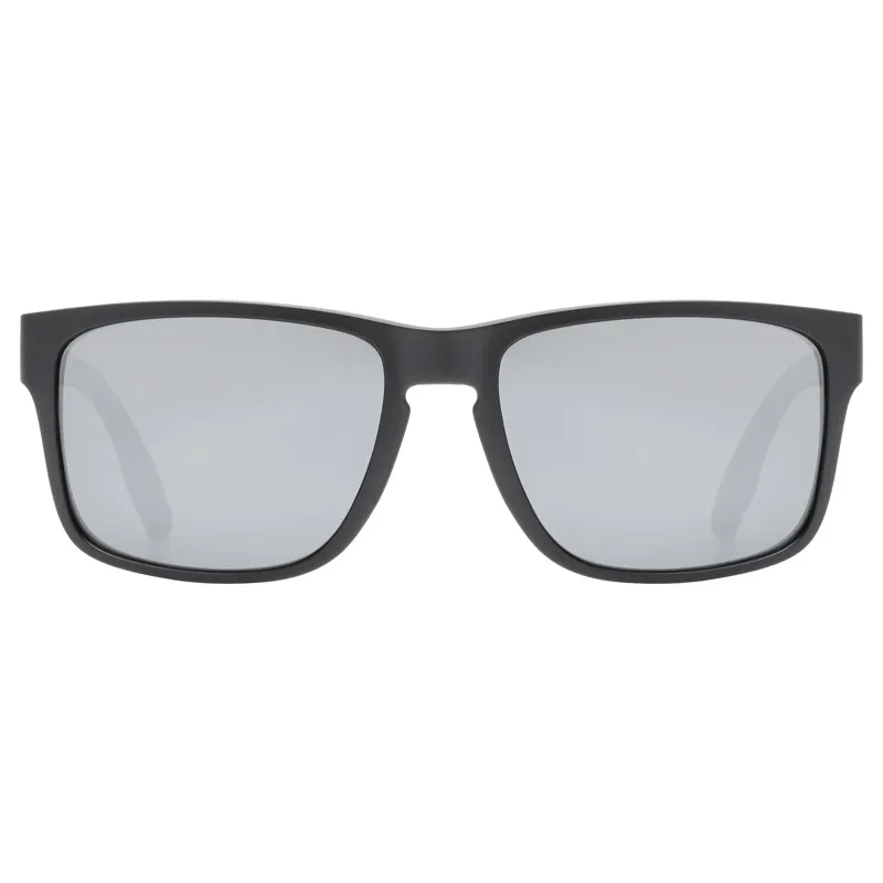 Uvex Poise Glasses in Black Matt / Mirror Silver-1