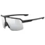 Uvex Ramp Glasses in Black Matt/Mirror Silver