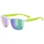 Uvex Rookie Glasses in White-Lime M./Mirror Green